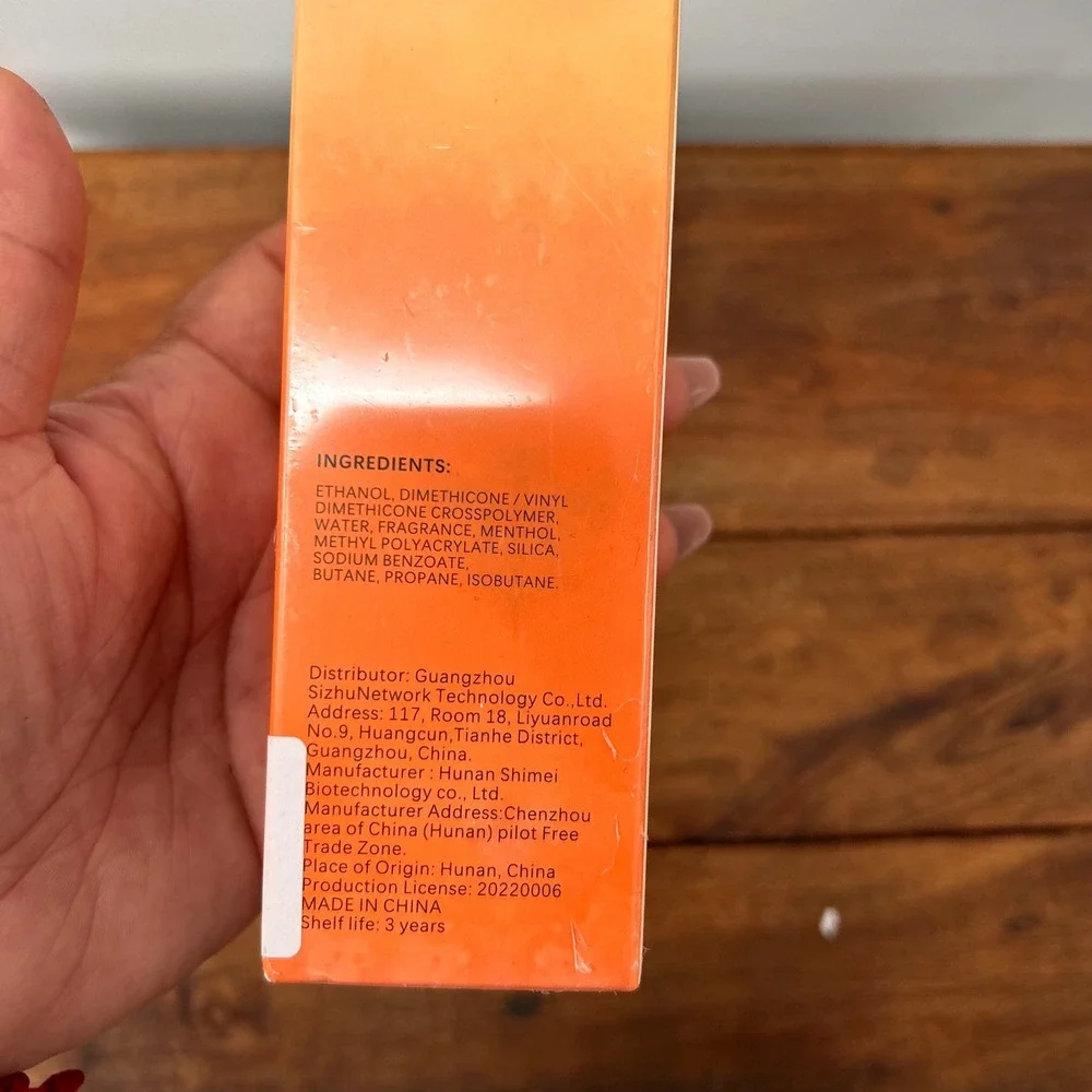 Lakerain Dry Shampoo Spray 150ml 5.07 fl oz #1 Citrus Instant Hair Refresh New
